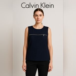Calvin Klein Sleeveless Top Size Large